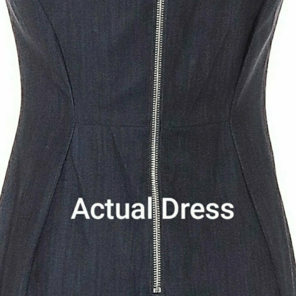 CALVIN KLEIN Sheath Pleated Knee Length CASUAL/Work DRESS - Picture 8 of 12